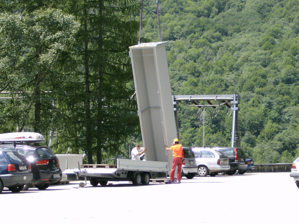 Protezione cavo traente teleferica