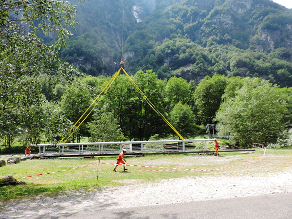 Passerella Splüa Bela, Valle Bavona