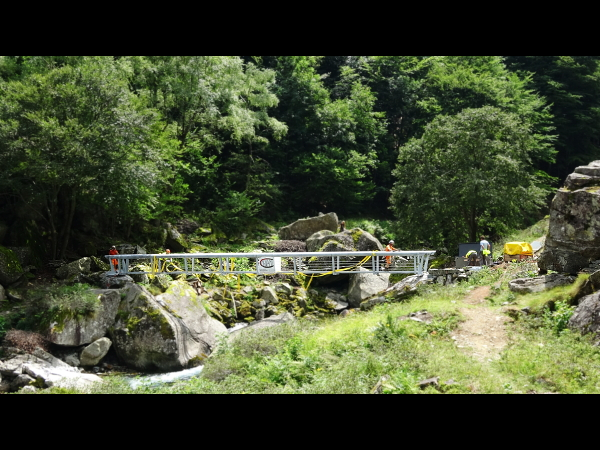 Passerella Splüa Bela, Valle Bavona