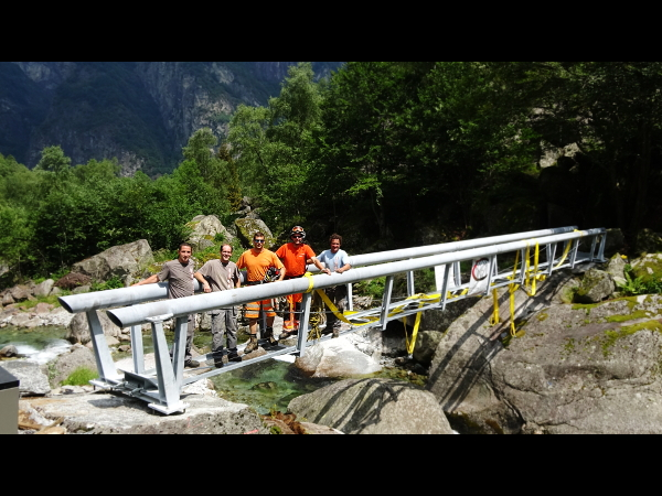 Passerella Splüa Bela, Valle Bavona