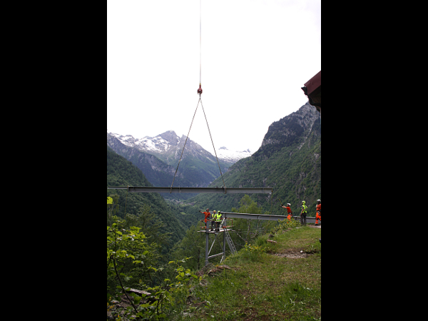 Piattaforma elicottero - montaggio